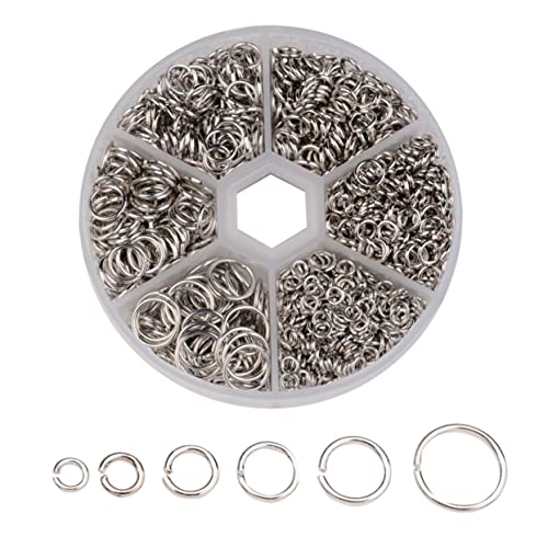 EPIGEIST 1Satz DIY Schmuckzubehör Metallringe Verschiedenen für Armbänder und Ketten für Schmuckherstellung und Projekte EPIGEIST 1Satz DIY Schmuckzubehör Metallringe Verschiedenen für Armbänder und Ketten für Schmuckherstellung und Projekte von EPIGEIST