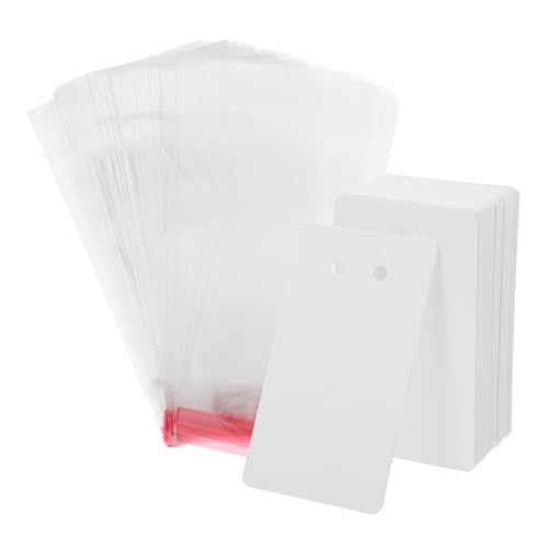EPIGEIST 1Satz Schlüsselanhänger Displaykarte mit Selbstverschließendem Beutel für Schmuckverpackung Ohrringhalter Präsentation und Effiziente Organisation EPIGEIST 1Satz Schlüsselanhänger Displaykarte mit Selbstverschließendem Beutel für Schmuckverpackung Ohrringhalter Präsentation und Effiziente Organisation von EPIGEIST