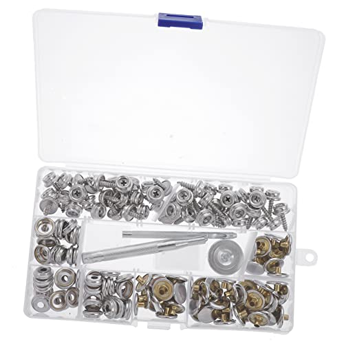 EPIGEIST 1Satz Snap Fastener Kit Heavy Duty Bootsbefestigung Rostbeständig für Boote Möbel und Outdoor Anwendungen EPIGEIST 1Satz Snap Fastener Kit Heavy Duty Bootsbefestigung Rostbeständig für Boote Möbel und Outdoor Anwendungen von EPIGEIST