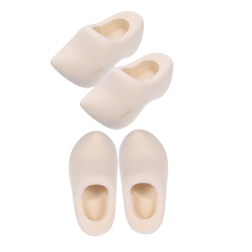 EPIGEIST 2 Paare Miniatur Holländische Holzschuhe Glatte Unvollendete Puppenhaus Zubehör Dekorative DIY Holzschuh Modelle für Puppenhaus Handwerkliche Bastelaccessoires EPIGEIST 2 Paare Miniatur Holländische Holzschuhe Glatte Unvollendete Puppenhaus Zubehör Dekorative DIY Holzschuh Modelle für Puppenhaus Handwerkliche Bastelaccessoires von EPIGEIST