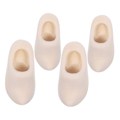 EPIGEIST 2 Paare Miniatur Holzschuhe Schlüsselanhänger Unfertige Clogs zum Bemalen Puppenhaus Deko DIY Bastelset Holzschuhe Puppenschuhe Handwerk Zubehör EPIGEIST 2 Paare Miniatur Holzschuhe Schlüsselanhänger Unfertige Clogs zum Bemalen Puppenhaus Deko DIY Bastelset Holzschuhe Puppenschuhe Handwerk Zubehör von EPIGEIST