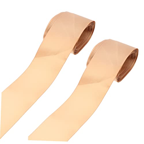 EPIGEIST 2 Rollen Urlaubs Geschenkboxband Bänder wickeln Verpackung bunt Gegenwärtig Papierband Satin- Golden von EPIGEIST