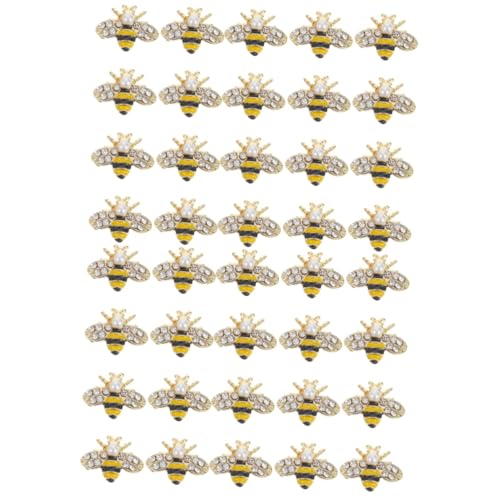 EPIGEIST 2 Sätze Bienen Nagel Charms Legierung Nail Art Dekoration Für Diy Maniküre Für Natürliche Und Künstliche Nägel Für Feste Und Feiern 20 Stück * 2 EPIGEIST 2 Sätze Bienen Nagel Charms Legierung Nail Art Dekoration Für Diy Maniküre Für Natürliche Und Künstliche Nägel Für Feste Und Feiern 20 Stück * 2 von EPIGEIST