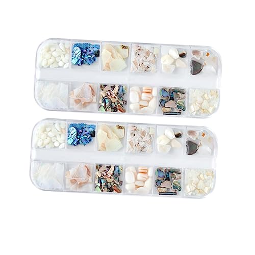 EPIGEIST 2 Sätze Natürliche Shell Flake Nagelkunst Dekoration Set Maniküre Accessoires für Damen Langlebige Leichte DIY Nagelornamente Kreative Nageldesign Verzierungen EPIGEIST 2 Sätze Natürliche Shell Flake Nagelkunst Dekoration Set Maniküre Accessoires für Damen Langlebige Leichte DIY Nagelornamente Kreative Nageldesign Verzierungen von EPIGEIST