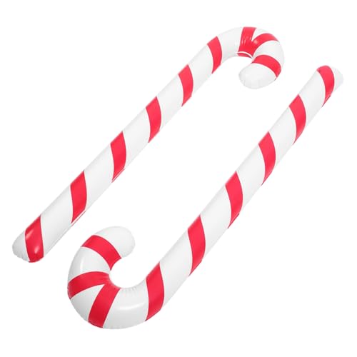 EPIGEIST 2 Stück Aufblasbare Zuckerstangen Weihnachtsdeko Rot Weiß Kreative Partydekoration für Weihnachten Geburtstag Innen und Außenbereich Fröhliche Atmosphäre für Familienfeiern EPIGEIST 2 Stück Aufblasbare Zuckerstangen Weihnachtsdeko Rot Weiß Kreative Partydekoration für Weihnachten Geburtstag Innen und Außenbereich Fröhliche Atmosphäre für Familienfeiern von EPIGEIST