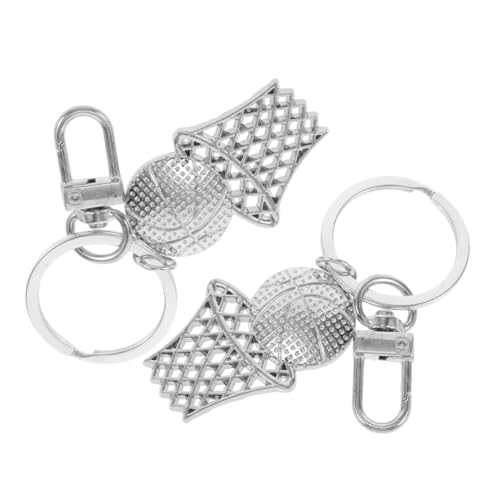 EPIGEIST 2 Stück Basketball Schlüsselanhänger Robustem Metall Anhänger mit Sicherem Schlüsselring für Basketballfans Taschen Rucksäcke und Sportliche Partygeschenke EPIGEIST 2 Stück Basketball Schlüsselanhänger Robustem Metall Anhänger mit Sicherem Schlüsselring für Basketballfans Taschen Rucksäcke und Sportliche Partygeschenke von EPIGEIST