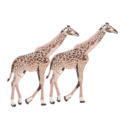 EPIGEIST 2 Stück Bestickte Tier Applikations Patches Giraffe Aufnäher zum Aufbügeln und Nähen Stoffflicken für Kleidung Rucksäcke Taschen DIY Dekoration EPIGEIST 2 Stück Bestickte Tier Applikations Patches Giraffe Aufnäher zum Aufbügeln und Nähen Stoffflicken für Kleidung Rucksäcke Taschen DIY Dekoration von EPIGEIST