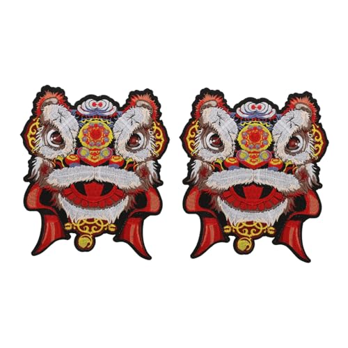 EPIGEIST 2 Stück Chinesische Tier Stickerei Applikationen Große Nähbare Pailletten Aufnäher DIY Kleidung Dekor für Erwachsene Anfänger EPIGEIST 2 Stück Chinesische Tier Stickerei Applikationen Große Nähbare Pailletten Aufnäher DIY Kleidung Dekor für Erwachsene Anfänger von EPIGEIST