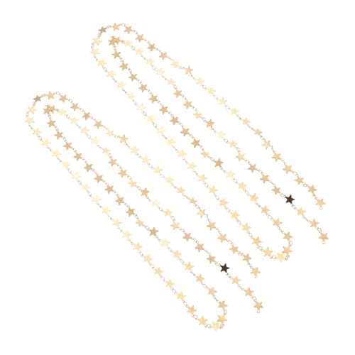 EPIGEIST 2 Stück DIY -Halskettekette Herstellung Ketten Schmuck Halskette machen Vorräte Bastelkette selber machen DIY-Kette Armbandkette selber machen Rostfreier Stahl Golden EPIGEIST 2 Stück DIY -Halskettekette Herstellung Ketten Schmuck Halskette machen Vorräte Bastelkette selber machen DIY-Kette Armbandkette selber machen Rostfreier Stahl Golden von EPIGEIST