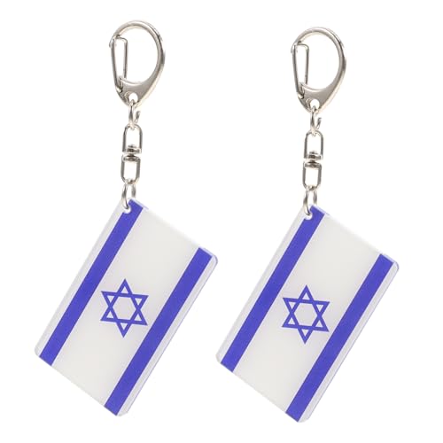 EPIGEIST 2 Stück Flagge Schlüsselanhänger auto schlüsselanhänger einzigartige Schlüsselanhänger für Autos Taschenanhänger Israel-Souvenirs-Schlüsselanhänger Schlüsselhalter Metall EPIGEIST 2 Stück Flagge Schlüsselanhänger auto schlüsselanhänger einzigartige Schlüsselanhänger für Autos Taschenanhänger Israel-Souvenirs-Schlüsselanhänger Schlüsselhalter Metall von EPIGEIST