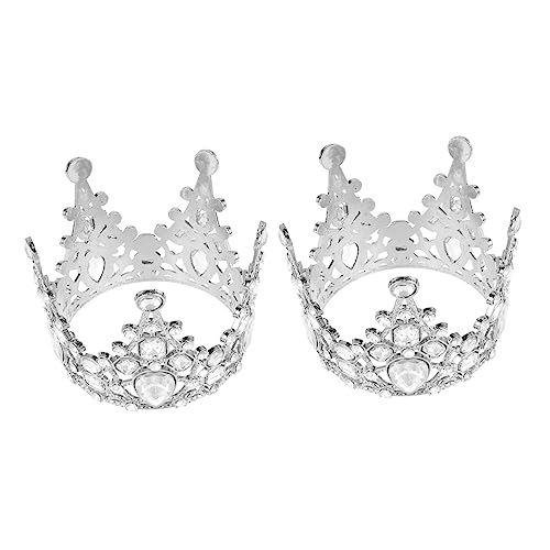 EPIGEIST 2 Stück Geburtstagskrone Dekoration Party Kind Mini Prinzessin tortendeko einschulung Cupcake-Krone-Topper Cake Toper Crown Tortenaufsatz Hochzeit Metall Silber EPIGEIST 2 Stück Geburtstagskrone Dekoration Party Kind Mini Prinzessin tortendeko einschulung Cupcake-Krone-Topper Cake Toper Crown Tortenaufsatz Hochzeit Metall Silber von EPIGEIST