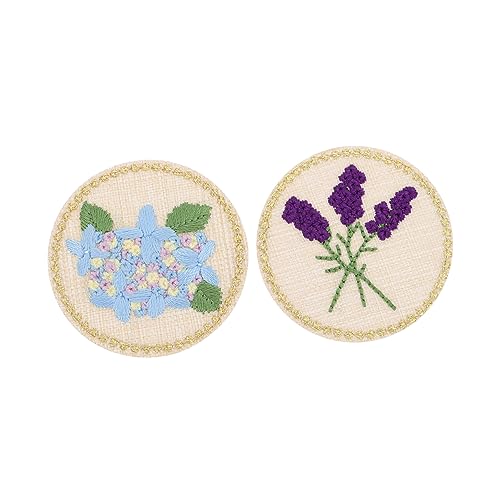 EPIGEIST 2 Stück Gestickter Blumenfleck gestickte Aufkleberapplikation Pflanzenblumenapplikation Kleidungsdekorpaste gestickter Aufnäher mit Pflanzenblume gestickte Paste Stoffzubehör Rayon EPIGEIST 2 Stück Gestickter Blumenfleck gestickte Aufkleberapplikation Pflanzenblumenapplikation Kleidungsdekorpaste gestickter Aufnäher mit Pflanzenblume gestickte Paste Stoffzubehör Rayon von EPIGEIST