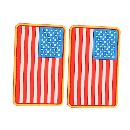 EPIGEIST 2 Stück Kleberpaket mit Seal patriotisch Rennflagge Patch Gestickter Stern bestickt US-Flaggen-Patch Patches für Rucksäcke Flicken für Kleidung Kleiderflicken Flaggenpatch PVC Gelb EPIGEIST 2 Stück Kleberpaket mit Seal patriotisch Rennflagge Patch Gestickter Stern bestickt US-Flaggen-Patch Patches für Rucksäcke Flicken für Kleidung Kleiderflicken Flaggenpatch PVC Gelb von EPIGEIST