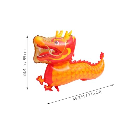 EPIGEIST 2 Stück Lebensechte Drachenballons in Leuchtenden Farben Chinesische Neujahrsdeko für Frühlingsfest und Kindergeburtstag Einfache Befüllung Party-dekoration für Jahr Des Drachen EPIGEIST 2 Stück Lebensechte Drachenballons in Leuchtenden Farben Chinesische Neujahrsdeko für Frühlingsfest und Kindergeburtstag Einfache Befüllung Party-dekoration für Jahr Des Drachen von EPIGEIST