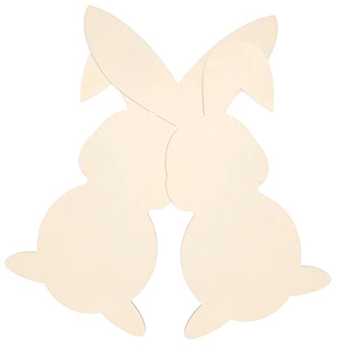 EPIGEIST 2 Stück Natürliche Holz Osterdekorationen Diy Hasenanhänger Frühling Holzscheiben Bastelset Ab Jahren für Kreative Wohn und Tischdeko EPIGEIST 2 Stück Natürliche Holz Osterdekorationen Diy Hasenanhänger Frühling Holzscheiben Bastelset Ab Jahren für Kreative Wohn und Tischdeko von EPIGEIST