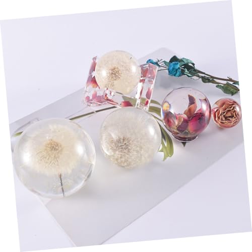 EPIGEIST 2 Stück Silikonformen Kugel für Epoxidharz Gießen Glatte Oberfläche Wiederverwendbar DIY Resin Kugel Gießform für Schmuck Dekoration und Bastelprojekte EPIGEIST 2 Stück Silikonformen Kugel für Epoxidharz Gießen Glatte Oberfläche Wiederverwendbar DIY Resin Kugel Gießform für Schmuck Dekoration und Bastelprojekte von EPIGEIST