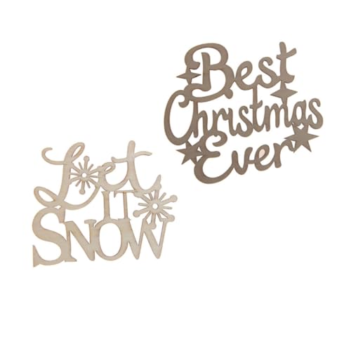 EPIGEIST 2 Stück Teiliges Hölzernes Weihnachtsanhänger Dekorative Hohle Holzornamente Langlebig und Praktisch für DIY Weihnachtsbaumschmuck Fenster und Wanddeko Festliche Partydekoration EPIGEIST 2 Stück Teiliges Hölzernes Weihnachtsanhänger Dekorative Hohle Holzornamente Langlebig und Praktisch für DIY Weihnachtsbaumschmuck Fenster und Wanddeko Festliche Partydekoration von EPIGEIST