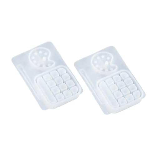 EPIGEIST 2 Stück Teiliges Silikonform für DIY Farbschalen Flexible Epoxidharz Gießform Handliche Resin Mold für Kreative Bastelarbeiten und Farbküchen Weiß EPIGEIST 2 Stück Teiliges Silikonform für DIY Farbschalen Flexible Epoxidharz Gießform Handliche Resin Mold für Kreative Bastelarbeiten und Farbküchen Weiß von EPIGEIST