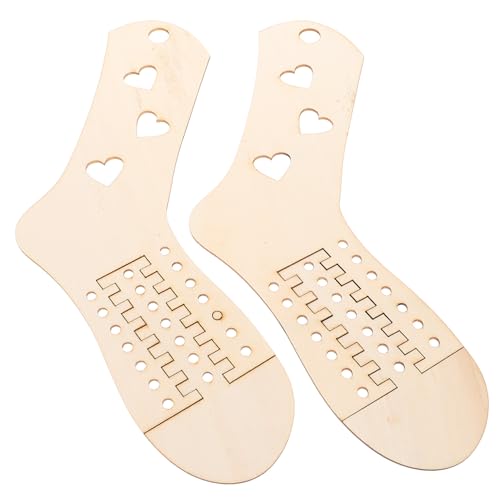 EPIGEIST 2 Stück Teiliges Sock Blocking Formen aus Holz Glatte Oberfläche ohne Kratzer Praktische Sock Stretcher für DIY Strickprojekte EPIGEIST 2 Stück Teiliges Sock Blocking Formen aus Holz Glatte Oberfläche ohne Kratzer Praktische Sock Stretcher für DIY Strickprojekte von EPIGEIST
