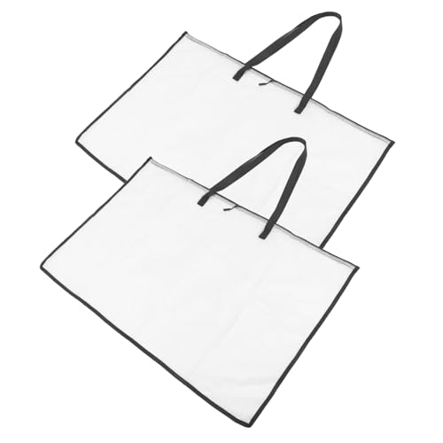EPIGEIST 2 Stück Transparente Große Dokumentenmappe mit Reißverschluss Aufbewahrungsbeutel für Kunstwerke und Poster Leichte Praktische Organizer Tasche für Zeichnungen und Zeichentafeln EPIGEIST 2 Stück Transparente Große Dokumentenmappe mit Reißverschluss Aufbewahrungsbeutel für Kunstwerke und Poster Leichte Praktische Organizer Tasche für Zeichnungen und Zeichentafeln von EPIGEIST