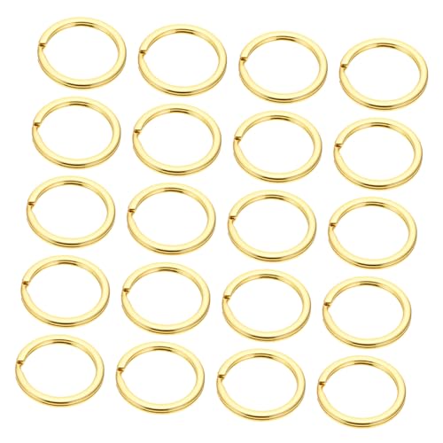 EPIGEIST 20 Stück Handgefertigte Metall Schlüsselringe Poliert Robuste Split Key Chains für Schlüsselanhänger DIY Schmuck und Anhänger Zubehör EPIGEIST 20 Stück Handgefertigte Metall Schlüsselringe Poliert Robuste Split Key Chains für Schlüsselanhänger DIY Schmuck und Anhänger Zubehör von EPIGEIST