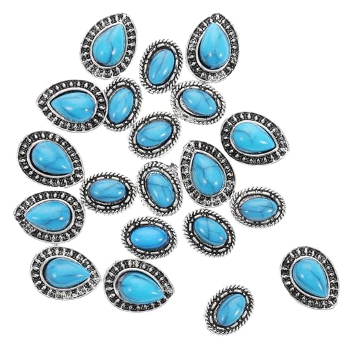 EPIGEIST 20 Stück Retro Nail Charms Teiliges Metall und Harz Maniküre Deko für Damen Vielseitige Nagelschmuck Dekoration für Alltag Hochzeit Party EPIGEIST 20 Stück Retro Nail Charms Teiliges Metall und Harz Maniküre Deko für Damen Vielseitige Nagelschmuck Dekoration für Alltag Hochzeit Party von EPIGEIST