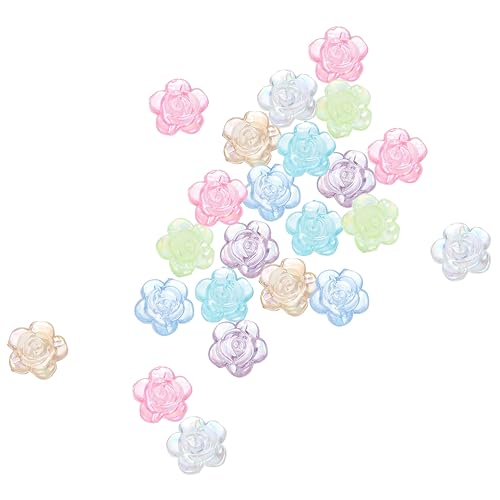 EPIGEIST 20 Stück Teiliges DIY Blumenperlen aus Hochwertigem Resin Langlebige Perlen Auffädeln für Armbänder Halsketten Ohrringe und Schmuckherstellung EPIGEIST 20 Stück Teiliges DIY Blumenperlen aus Hochwertigem Resin Langlebige Perlen Auffädeln für Armbänder Halsketten Ohrringe und Schmuckherstellung von EPIGEIST