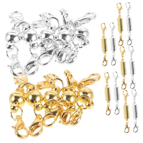 EPIGEIST 20 Stück Teiliges Magnetverschluss Schmuck DIY Halsketten Armbänder Robust Leicht zu Verbinden Vielseitig Verwendbar Zubehör für Individuelle Schmuckgestaltung EPIGEIST 20 Stück Teiliges Magnetverschluss Schmuck DIY Halsketten Armbänder Robust Leicht zu Verbinden Vielseitig Verwendbar Zubehör für Individuelle Schmuckgestaltung von EPIGEIST