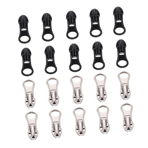 EPIGEIST 20 Stück Teiliges Nylon Reißverschluss Köpfe Ersatz Zipper Pull Tab Langlebig Robust Praktische Reparatur Zubehör für Kleidung Taschen Hosen Geeignet EPIGEIST 20 Stück Teiliges Nylon Reißverschluss Köpfe Ersatz Zipper Pull Tab Langlebig Robust Praktische Reparatur Zubehör für Kleidung Taschen Hosen Geeignet von EPIGEIST