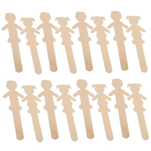EPIGEIST 20 Stück Teiliges Unbemalte Holzfiguren Jungen und Mädchen Bastelset aus Robustem Holz mit Glatten Kanten für DIY Projekte Kinderzimmerdekoration und Kreative EPIGEIST 20 Stück Teiliges Unbemalte Holzfiguren Jungen und Mädchen Bastelset aus Robustem Holz mit Glatten Kanten für DIY Projekte Kinderzimmerdekoration und Kreative von EPIGEIST