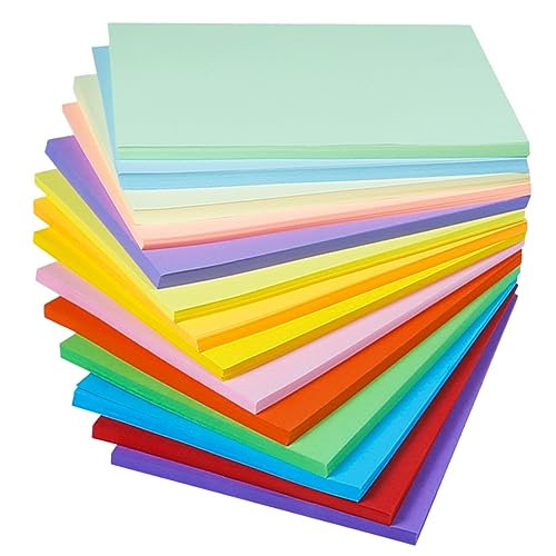 EPIGEIST 200 Blatt Buntes Origami Papier Faltpapier Farben für DIY Bastelprojekte Kindergarten und Kreative Kinderaktivitäten von EPIGEIST