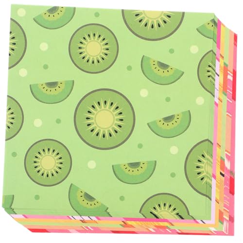 EPIGEIST 200 Blatt Doppelseitiges Origami Papier Buntes Faltpapier für DIY Bastelprojekte Kunst Handwerk Bastelpapier mit Lebendigen Farben und Mustern von EPIGEIST
