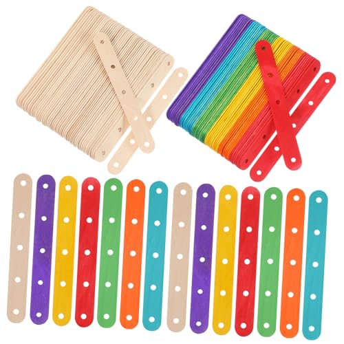 EPIGEIST 200 Stk. Bunte Eisstiele zum Basteln Holzstäbchen Kombination aus Unbehandelten und Farbigen Holzstäbchen Leicht Kindgerecht für DIY Kunst Partydeko und Bastelprojekte EPIGEIST 200 Stk. Bunte Eisstiele zum Basteln Holzstäbchen Kombination aus Unbehandelten und Farbigen Holzstäbchen Leicht Kindgerecht für DIY Kunst Partydeko und Bastelprojekte von EPIGEIST