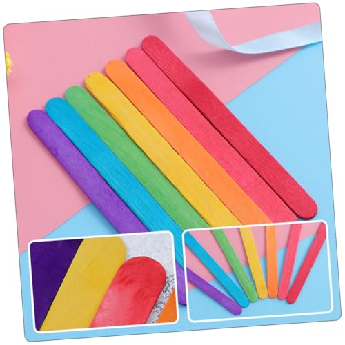 EPIGEIST 200 Stück Bunte Holzstiele Mehrfunktionale Bastelstäbchen Eis Am Stiel DIY Sticks aus Lebensmittelechtem Naturholz für Eisformen und Kreative Bastelprojekte EPIGEIST 200 Stück Bunte Holzstiele Mehrfunktionale Bastelstäbchen Eis Am Stiel DIY Sticks aus Lebensmittelechtem Naturholz für Eisformen und Kreative Bastelprojekte von EPIGEIST
