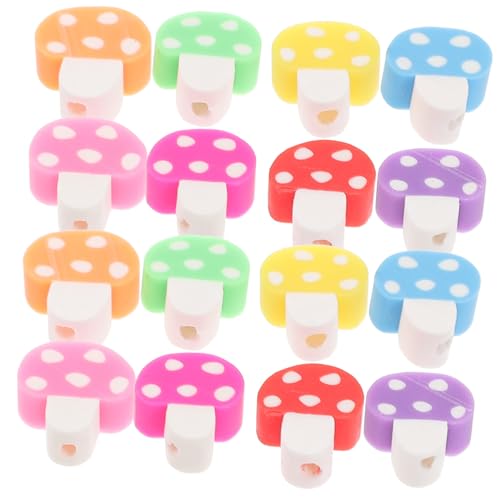 EPIGEIST 200 Stück Bunte Polymer Clay Perlen Weiche Pilz Spacer Perlen Langlebige DIY Schmuck Bastelperlen für Armbänder Halsketten Bastelzubehör für Kreative Projekte EPIGEIST 200 Stück Bunte Polymer Clay Perlen Weiche Pilz Spacer Perlen Langlebige DIY Schmuck Bastelperlen für Armbänder Halsketten Bastelzubehör für Kreative Projekte von EPIGEIST