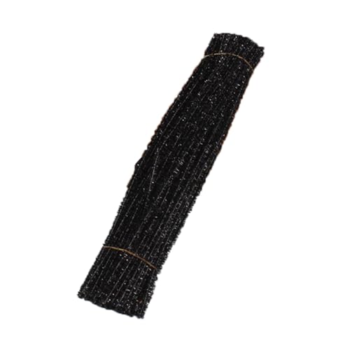 EPIGEIST 200 Stück DIY Glitzer Pfeifenreiniger Bastelstäbe Schwarz Flexible Chenilledraht Sticks für Basteln Weihnachtsdeko Party Favors und Vielseitig Einsetzbar EPIGEIST 200 Stück DIY Glitzer Pfeifenreiniger Bastelstäbe Schwarz Flexible Chenilledraht Sticks für Basteln Weihnachtsdeko Party Favors und Vielseitig Einsetzbar von EPIGEIST