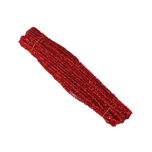 EPIGEIST 200 Stück DIY Glitzer Sticks Rote Glitzerstäbe Bastelmaterial für Weihnachtsdeko Party Favors Kreative Biegsame Bastelstäbe für Weihnachtsbasteleien und Dekorationen EPIGEIST 200 Stück DIY Glitzer Sticks Rote Glitzerstäbe Bastelmaterial für Weihnachtsdeko Party Favors Kreative Biegsame Bastelstäbe für Weihnachtsbasteleien und Dekorationen von EPIGEIST