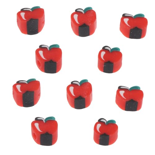 EPIGEIST 200 Stück DIY Obst Perlenset Polymer Clay Bunte Schmuckzubehör für Armbänder und Bastelarbeiten Langlebig und Farbecht für Kreative DIY Projekte von EPIGEIST