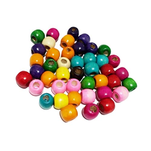 EPIGEIST 200 Stück Holzperlen Rund Bunte DIY Perlen Zubehör Bastelperlen Zum Auffädeln Für Schmuck Armband Projekte Weihnachten EPIGEIST 200 Stück Holzperlen Rund Bunte DIY Perlen Zubehör Bastelperlen Zum Auffädeln Für Schmuck Armband Projekte Weihnachten von EPIGEIST