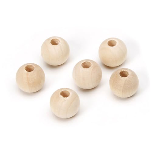 EPIGEIST 200 Stück Natürliche Holzperlen Rund Perforiert DIY Bastelperlen für Schmuckherstellung Makramee Armband Halskette Zubehör Natürliche Holzkugeln EPIGEIST 200 Stück Natürliche Holzperlen Rund Perforiert DIY Bastelperlen für Schmuckherstellung Makramee Armband Halskette Zubehör Natürliche Holzkugeln von EPIGEIST