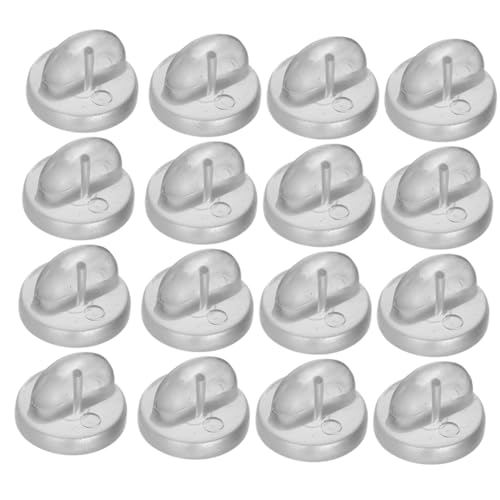 EPIGEIST 200 Stück PVC Pin Backs Anstecknadel Verschlüsse Transparent für Diy Schmuckherstellung und Basteln Einfache Handhabung ohne Werkzeuge Rutschfeste Gummigriff Technologie EPIGEIST 200 Stück PVC Pin Backs Anstecknadel Verschlüsse Transparent für Diy Schmuckherstellung und Basteln Einfache Handhabung ohne Werkzeuge Rutschfeste Gummigriff Technologie von EPIGEIST