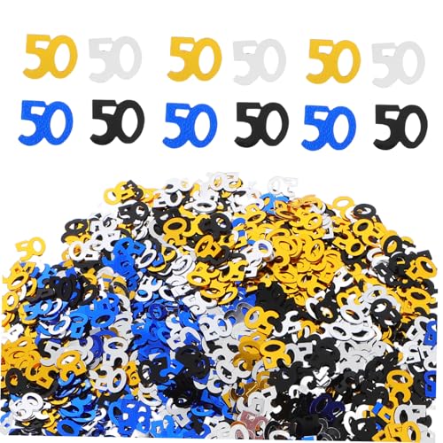 EPIGEIST 200 Stück Teiliges Geburtstag Konfetti Bunte Streudeko Blau Silber Gold und Schwarz Einzigartige Tischdeko für Geburtstagsfeiern Hochzeiten und Jubiläen Leicht zu Reinigen für EPIGEIST 200 Stück Teiliges Geburtstag Konfetti Bunte Streudeko Blau Silber Gold und Schwarz Einzigartige Tischdeko für Geburtstagsfeiern Hochzeiten und Jubiläen Leicht zu Reinigen für von EPIGEIST