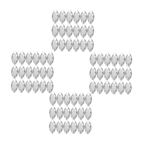 EPIGEIST 200Stücke Acryl Diamant Nähmaterial Flat Back Strasssteine DIY Dekoration für Kleidung Taschen Schuhe Hochzeiten und Feste Handwerkskunst Vielseitige von EPIGEIST