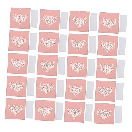 EPIGEIST 20Stücke Sitzkartenhalter Tischkarten im Spitzendesign Aushöhlen Tischnamenkarten für Hochzeiten Partys und Besondere Anlässe zu Beschriften von EPIGEIST