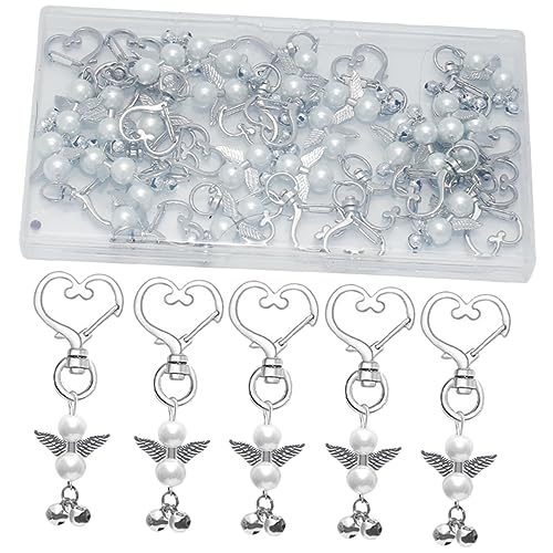 EPIGEIST 22Stücke Teiliges DIY Schlüsselanhänger mit Herz Glocke Handgemachte Geschenkidee für Hochzeiten Geburtstage und Gäste für Schlüssel und Taschen Dekoration EPIGEIST 22Stücke Teiliges DIY Schlüsselanhänger mit Herz Glocke Handgemachte Geschenkidee für Hochzeiten Geburtstage und Gäste für Schlüssel und Taschen Dekoration von EPIGEIST