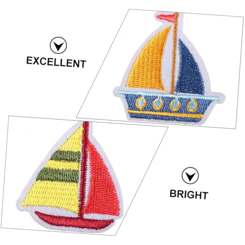EPIGEIST 23 Stück Teiliges Bestickte Segelboot patches Selbstklebend Cartoon applikationen zum Aufnähen Geeignet für Kleidung Taschen Hüte DIY mode und Reparaturen EPIGEIST 23 Stück Teiliges Bestickte Segelboot patches Selbstklebend Cartoon applikationen zum Aufnähen Geeignet für Kleidung Taschen Hüte DIY mode und Reparaturen von EPIGEIST