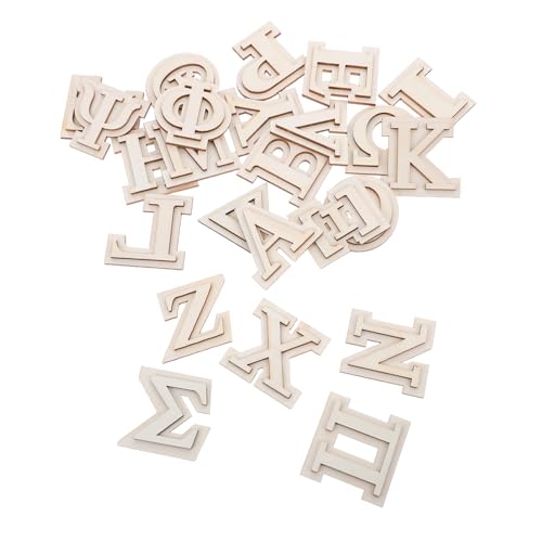 EPIGEIST 24 Stück Doppellagige Holzbuchstaben Griechisches Alphabet Kleine Unlackierte Holzbuchstaben Für DIY Wanddekoration Handwerk Familienaktivitäten Kreative Heimgestaltung EPIGEIST 24 Stück Doppellagige Holzbuchstaben Griechisches Alphabet Kleine Unlackierte Holzbuchstaben Für DIY Wanddekoration Handwerk Familienaktivitäten Kreative Heimgestaltung von EPIGEIST