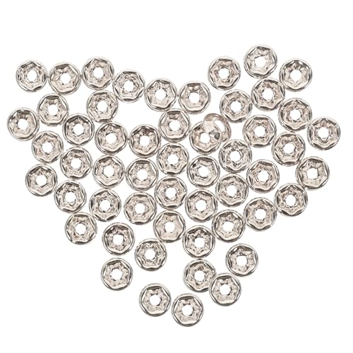 EPIGEIST 250 Stück Runde Spacer Perlen Silberfarben Glatte Oberfläche Handgefertigte Lose Abstandsperlen für DIY Schmuckherstellung für Armbänder Halsketten Ohrringe EPIGEIST 250 Stück Runde Spacer Perlen Silberfarben Glatte Oberfläche Handgefertigte Lose Abstandsperlen für DIY Schmuckherstellung für Armbänder Halsketten Ohrringe von EPIGEIST