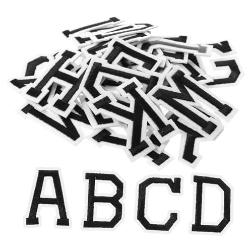 EPIGEIST 26 Stück Teiliges Buchstaben Patches zum Aufbügeln und Nähen Strapazierfähige Textilaufnäher mit Weichen Kanten für Kleidung DIY Reparatur und Individuelle Gestaltung Weiß Schwarz EPIGEIST 26 Stück Teiliges Buchstaben Patches zum Aufbügeln und Nähen Strapazierfähige Textilaufnäher mit Weichen Kanten für Kleidung DIY Reparatur und Individuelle Gestaltung Weiß Schwarz von EPIGEIST