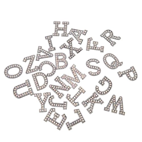 EPIGEIST 26 Stück Teiliges Strass Buchstaben Aufbügel Patches Gewebtem Stoff Langlebig und Farbbeständig für DIY Kleidung Taschen Hüte und Jeans Verzierung EPIGEIST 26 Stück Teiliges Strass Buchstaben Aufbügel Patches Gewebtem Stoff Langlebig und Farbbeständig für DIY Kleidung Taschen Hüte und Jeans Verzierung von EPIGEIST